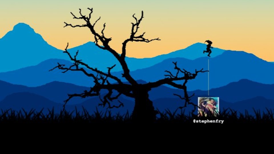 A massively single-player infinite runner.