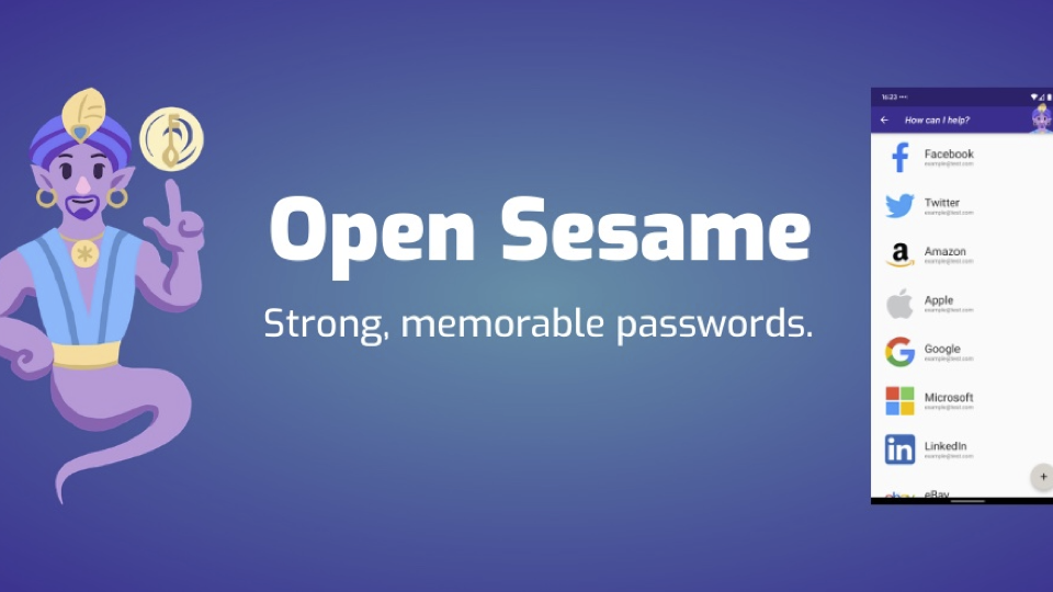 The simple password solution for everybody.